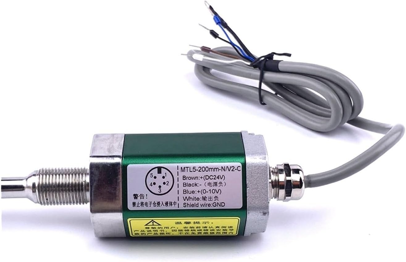 Magnetostrictive Linear Position Sensor Seal Magnetostrictive Linear Position Sensor MTL5 Stroke 30-300mm 0-10V Signal Output(80mm)