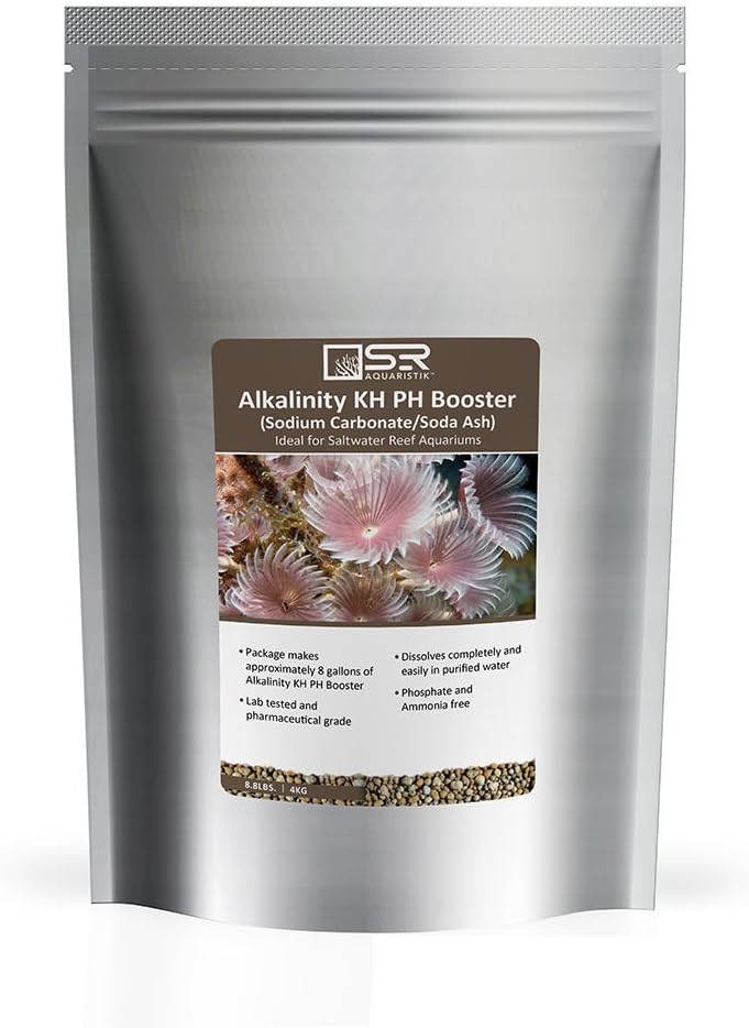 SR Aquaristik Alkalinity KH PH Booster (Sodium Carbonate/Soda Ash) - 8.8 lb