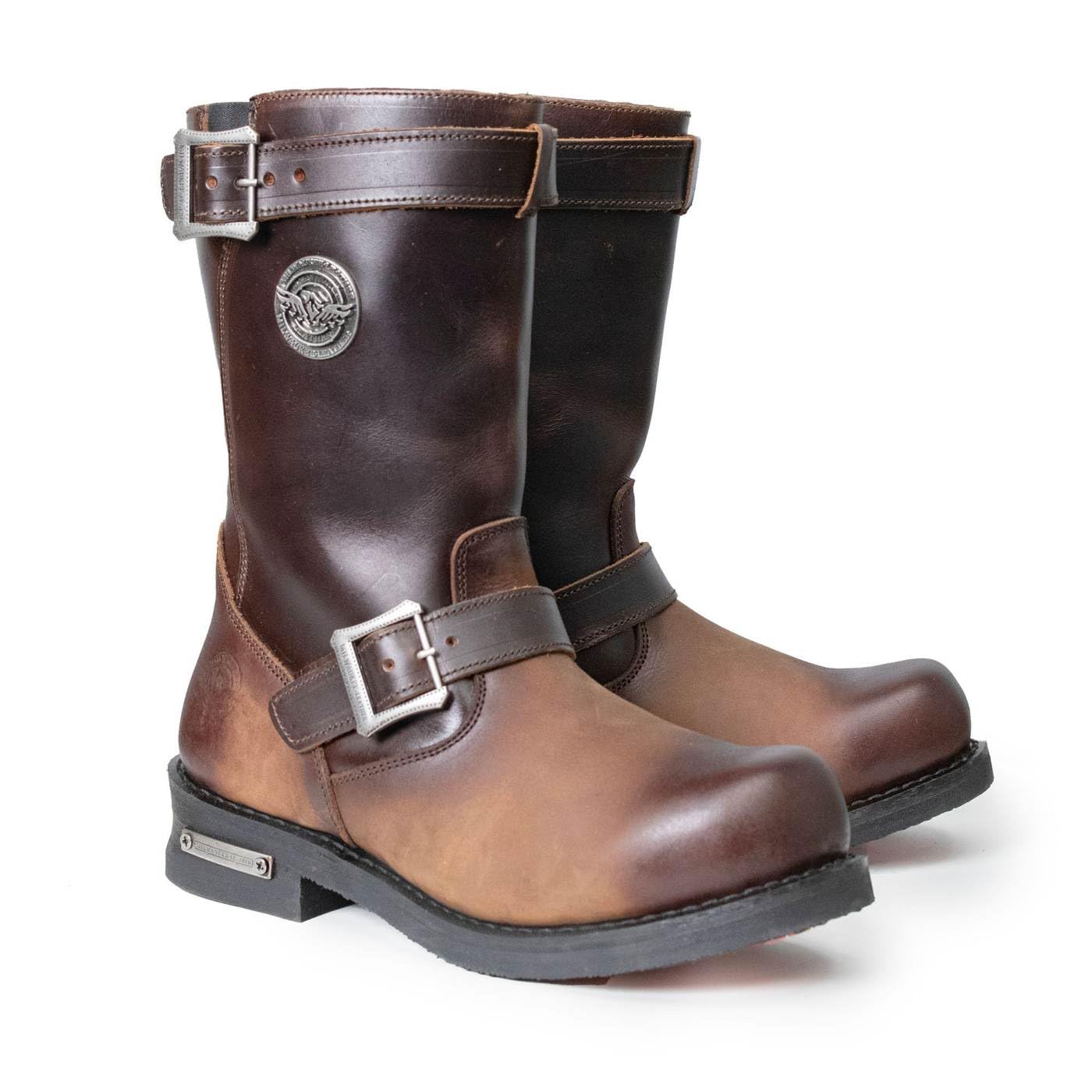 Milwaukee Leather Men’s Classic Leather Engineer Motorcycle Biker Boots