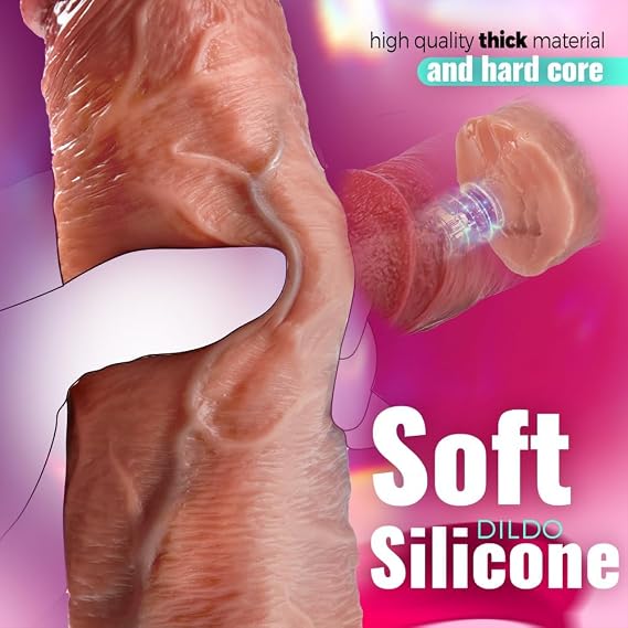 Consolador Juguetes Xeso Large Thick Dick, Dilbo for Women R with Strong Cup for Female Y303* (9)
