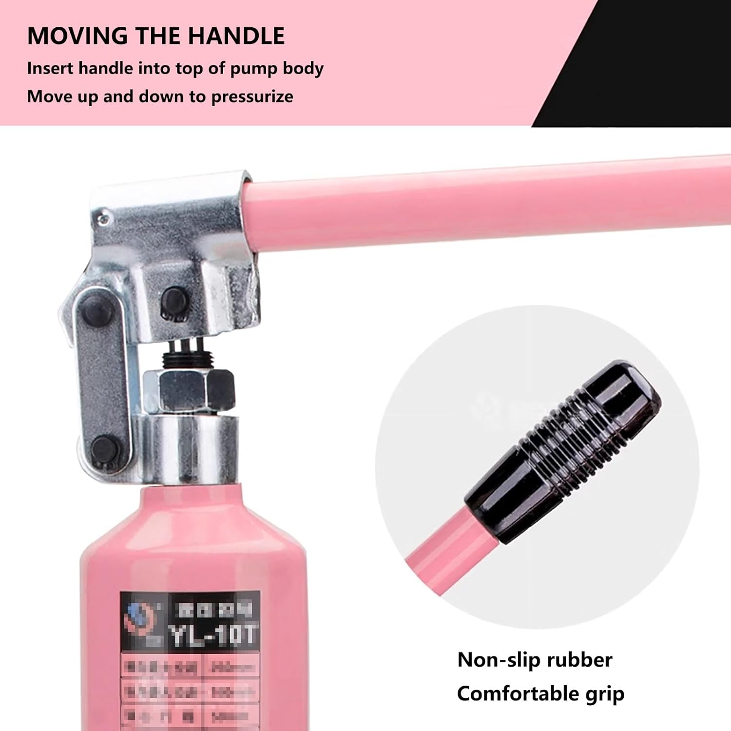 Bearing Puller For Vertical Or Use, Hydraulic Kit, Heavy Duty 2-Jaw Or 3-Jaw Hub Separator For Bearings, Flanges(50T/110000LB)