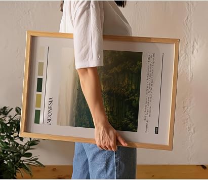 Fark Tanıtım Travel Art Çerçevesiz Poster, Modern Dekoratif Çerçevesiz Poster, Tablo, Indonesia, 30 x 40