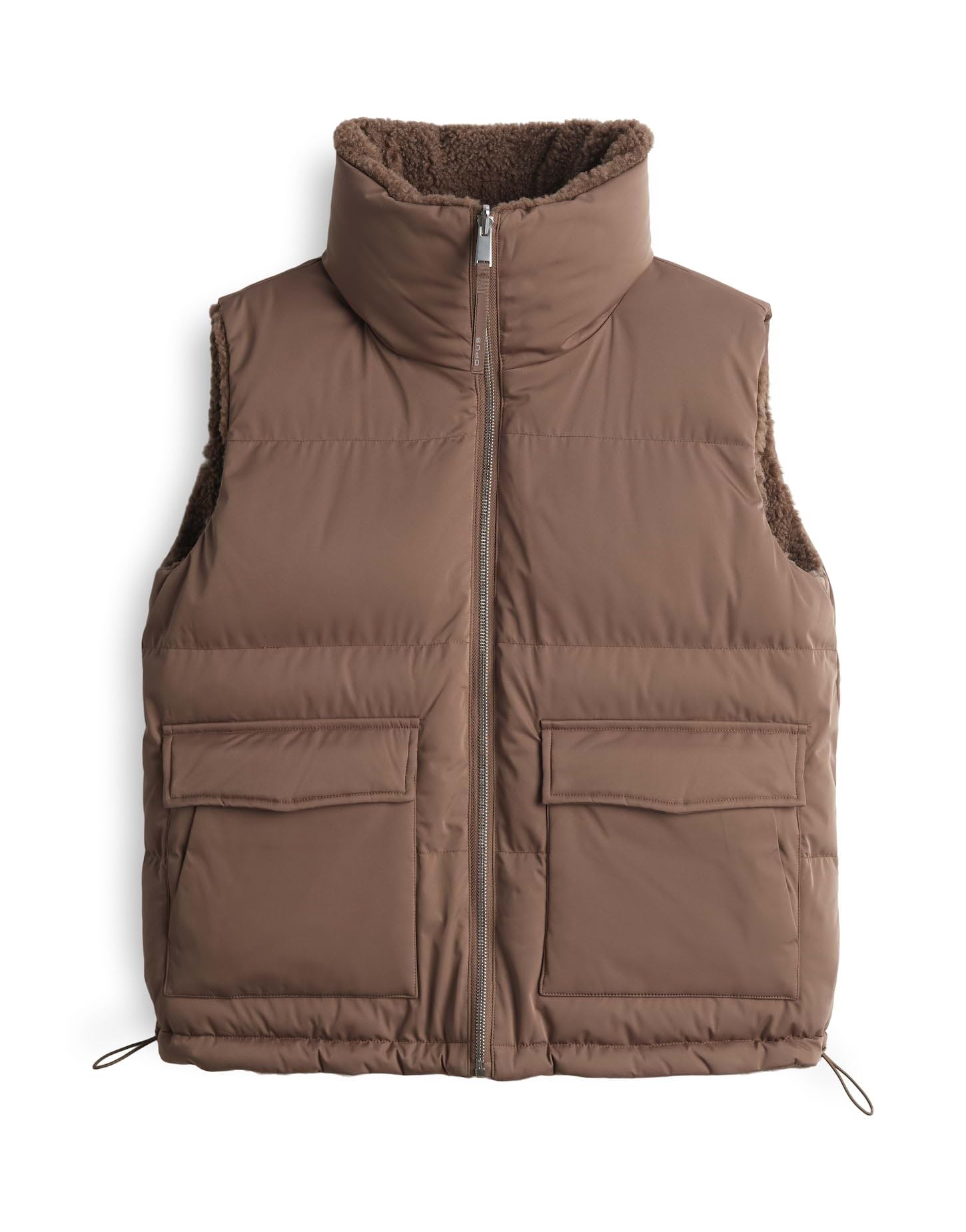 OPUS Damen Steppweste WENDARA - Wendejacke Regular Fit Für Stylische Kombinationen