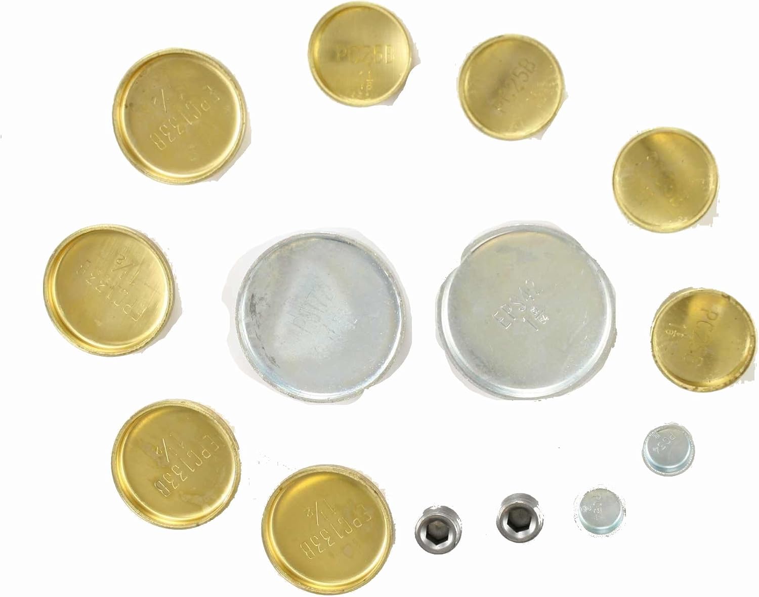 Mechanics Choice Engine Expansion Plug Kit for 1975-1997 Buick, Cadillac, Chevrolet, GMC, Oldsmobile, Pontiac