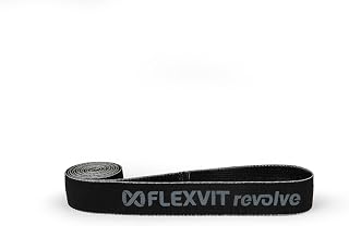 FLEXVIT Revolve - Superband für Kraft, Core und Mobility | Powerband für zuhause, Büro, Fitnessstudio & Outdoor | Fitnessband waschbar, robust & reißfest | Made in Germany | 5 Widerstandsstufen