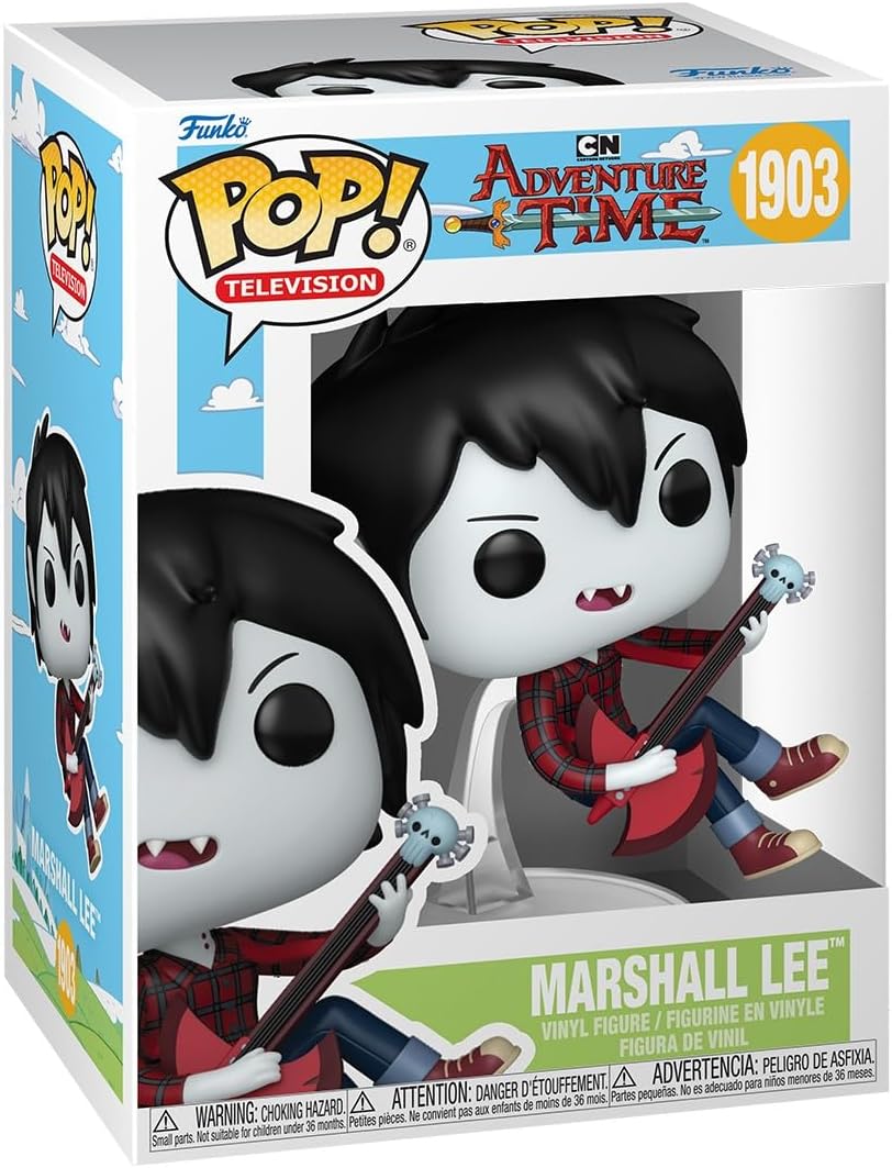 Funko Pop! Animation: Adventure Time - Marshall Lee - Collectable Vinyl Figure - Gift Idea - Official Merchandise - Toys for Kids & Adults - Cartoon Fans - Model Figure for Collectors