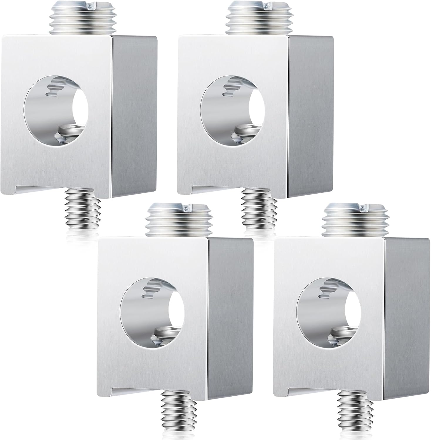 Blulu 6 Pieces #4-2/0 Neutral Lug Kit Circuit Breaker Ground Lugs Aluminum Grounding Lugs for Electrical Connections(6 Pieces, 4-2/0)