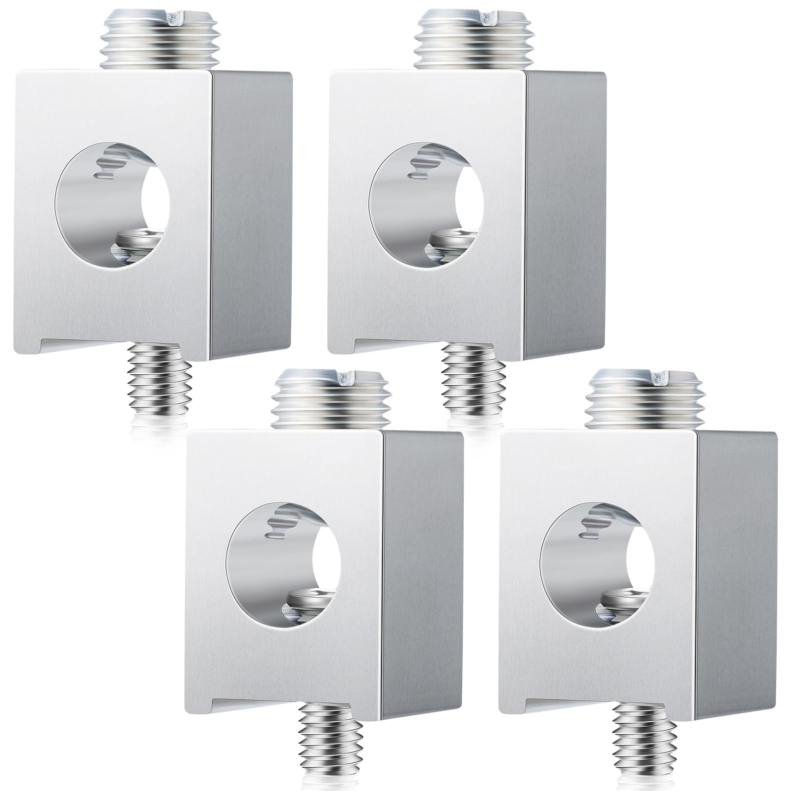 Blulu 4 Pieces Neutral Ground Lugs 4-2/0, Aluminum Breaker Lug Kit