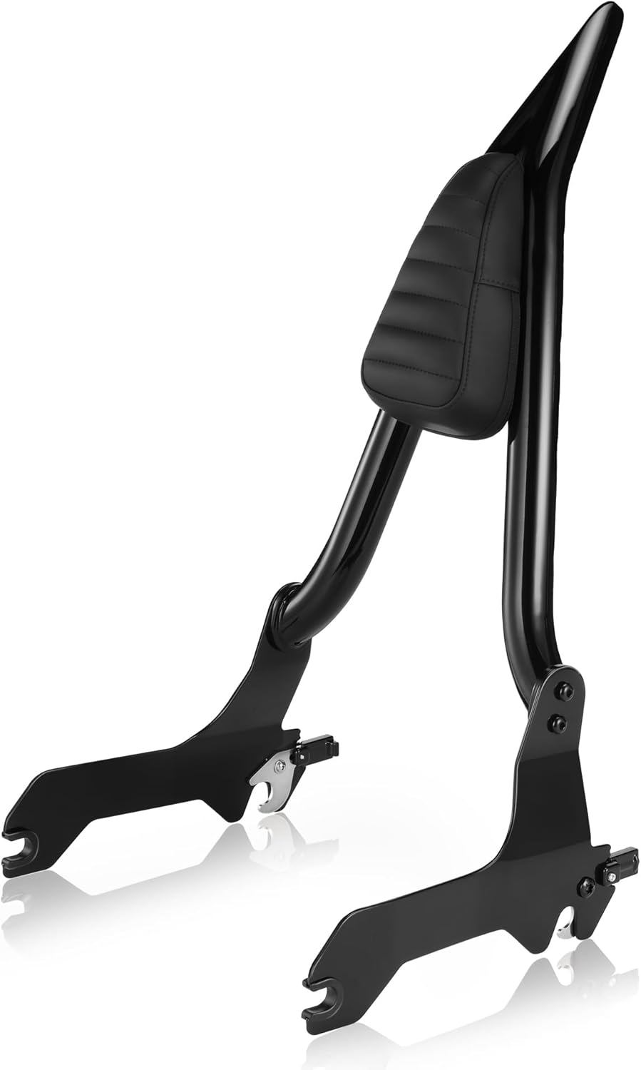 MoKitDora Sissy Bar 26" Detachable Holdfast Backrest for Harley Softail 2018-UP Fat Boy FLFB FLFBS Breakout FXBR FXBRS, Black