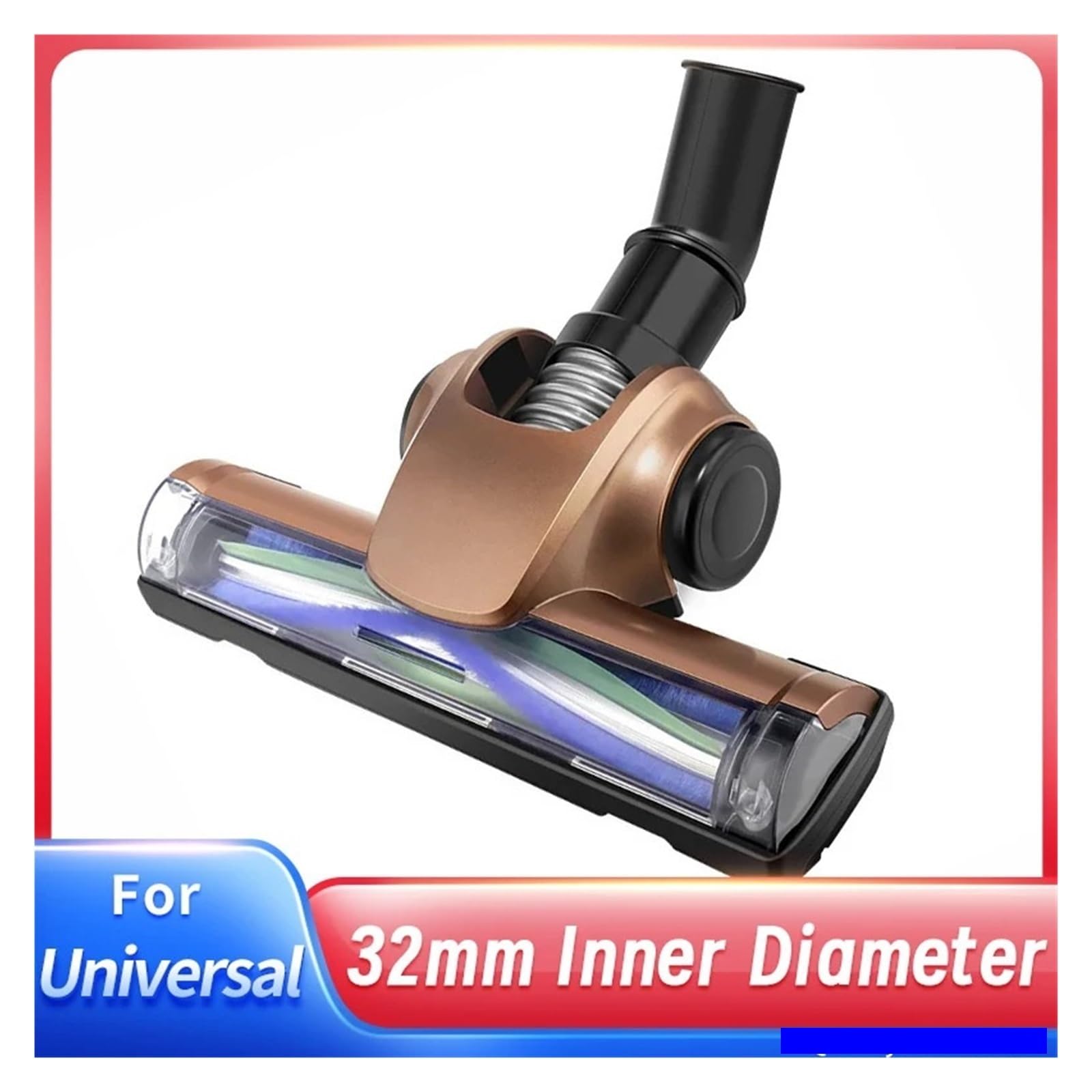 Compatible Con Philips, Compatible Con Rowent, Pieza De Aspiradora, Boquilla Universal De 32 Mm, Cepillo Turbo For Suelos, Cabezal De Repuesto.