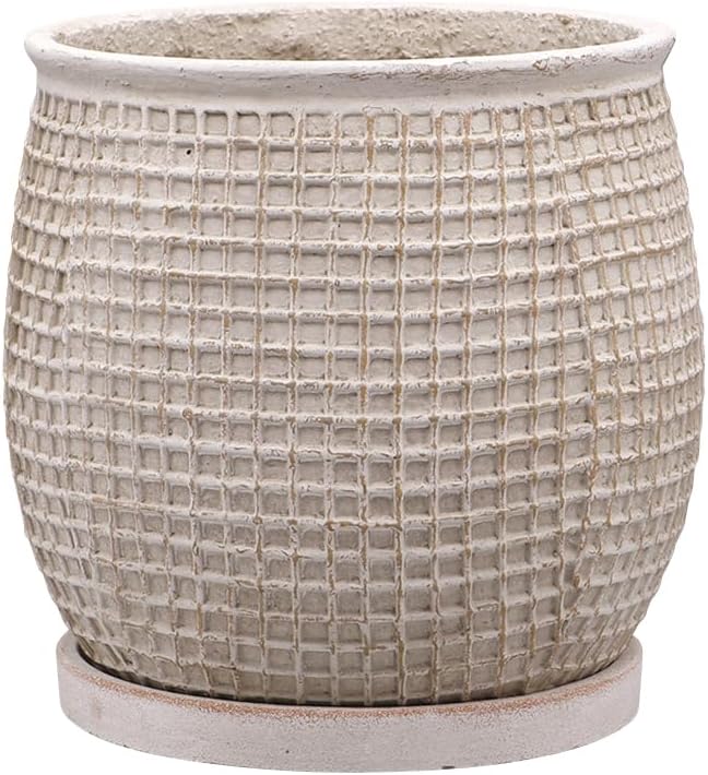 Dellki GH33IV Maria Circle S W 8.7 x D 8.7 x H 7.9 inches (220 x 220 x 200 mm) Ivory