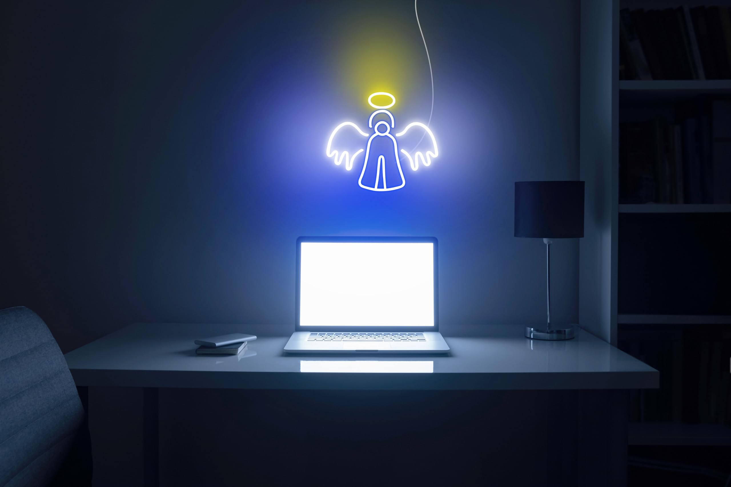 ADVPRO Angel Flex - Señal de neón LED de silicona, multicolor 8, st16s66-fnu0173-m8