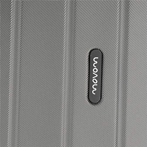 Miniatura 8 de Movom Wood Maleta De Cabina Rígida 4 Ruedas Dobles, Color Antracita