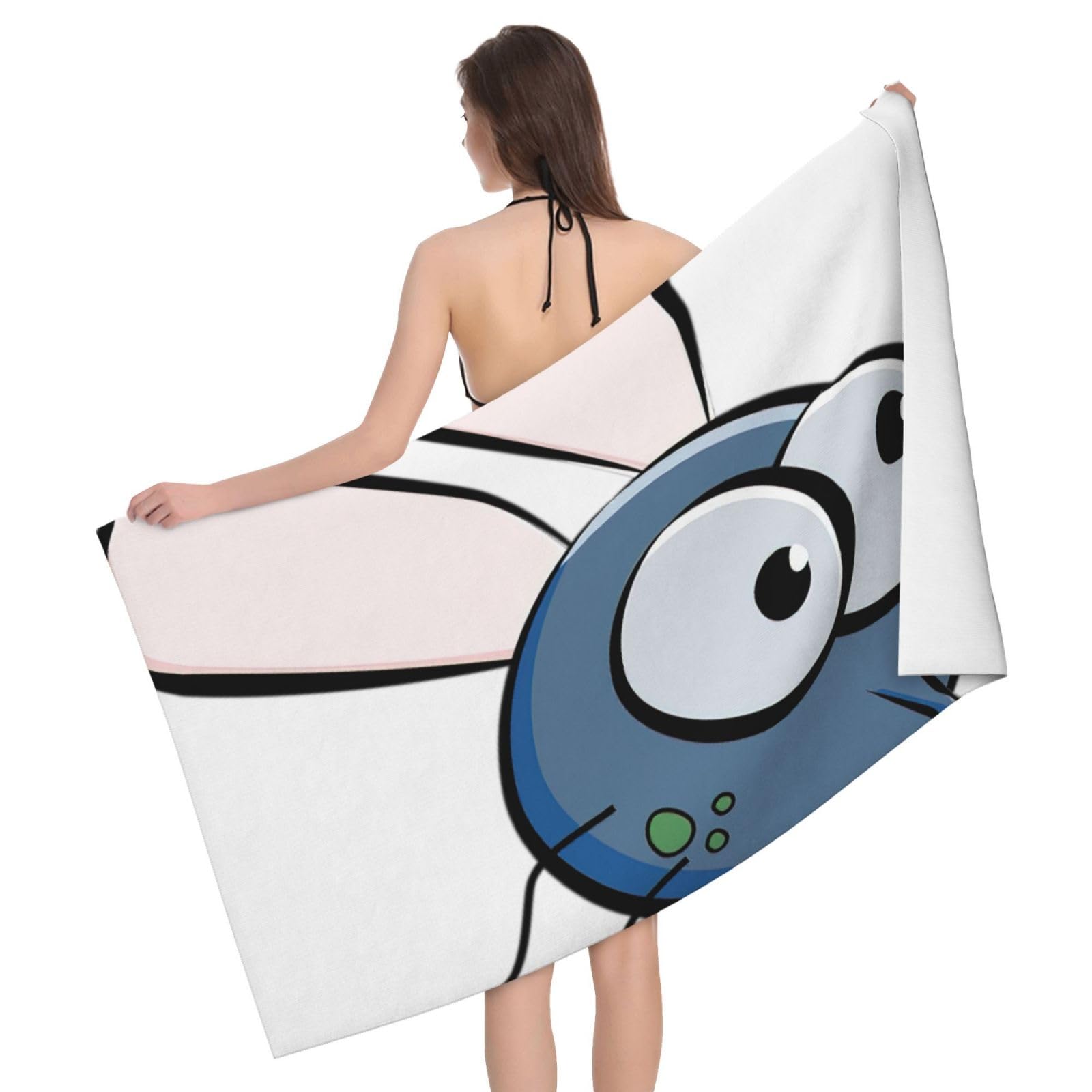 Serviette de bain microfibre séchage rapide contre l'humidité