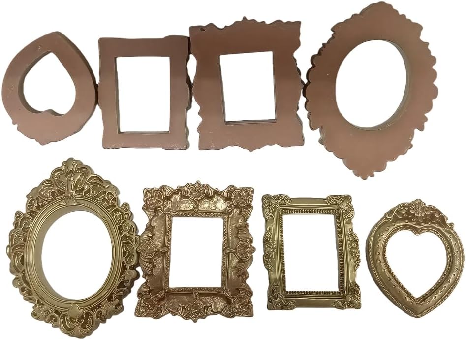 Resin Picture Frame Mini Photo Frame Tiny Antique Frame Small Picture Frame