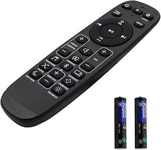 Replacement Remote Control fit for JBL 5.1 Soundbar JBL 3.1 Soundbar JBL 2.1 Soundbar JBL 9.1 Soundbar JBL 2.0 Soundbar JBL JBL2GBAR51IMBLKAM Bar 5.1 Surround Sound Bar System with Battery