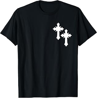 Gothic Cross Goth Fashion T-Shirt