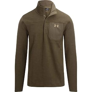 Under Armour Mens Specialist Henley Grid T-Shirt