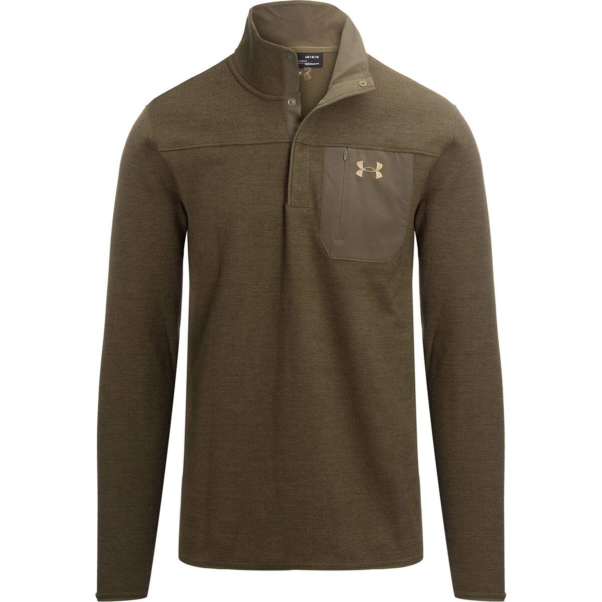 Under Armour Mens Specialist Henley Grid T-Shirt