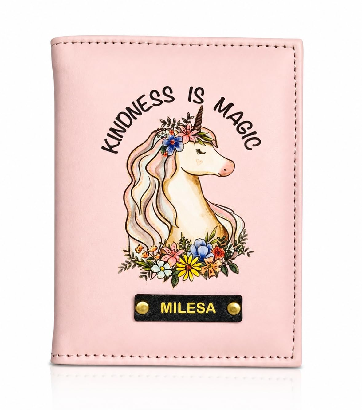 Unicorn PU Pink Passport Cover-image-23