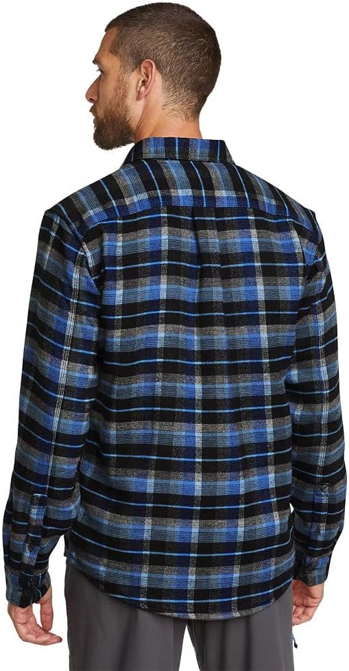 Eddie Bauer Heavyweight Flannel Shirt (XX-Large Tall) - Image 3