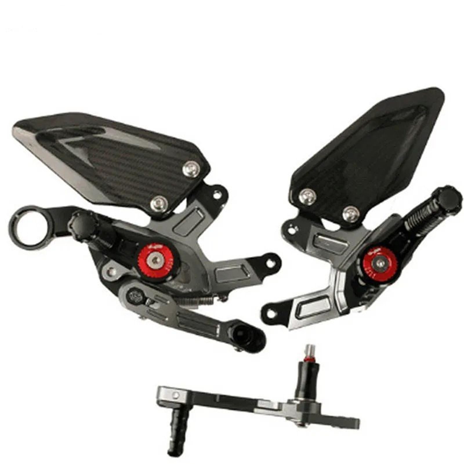 Commandes reculées moto S1000RR 2015-2018 en aluminium CNC - 5