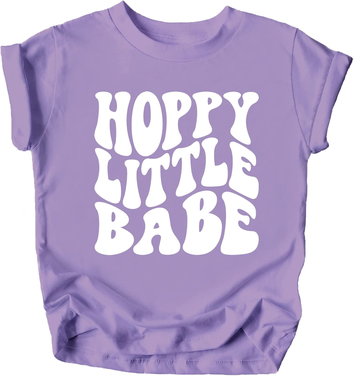 Hoppy Little Babe Easter Shirts and Bodysuits for Baby & Toddler Youth Girls Family Fun Matching Outfit