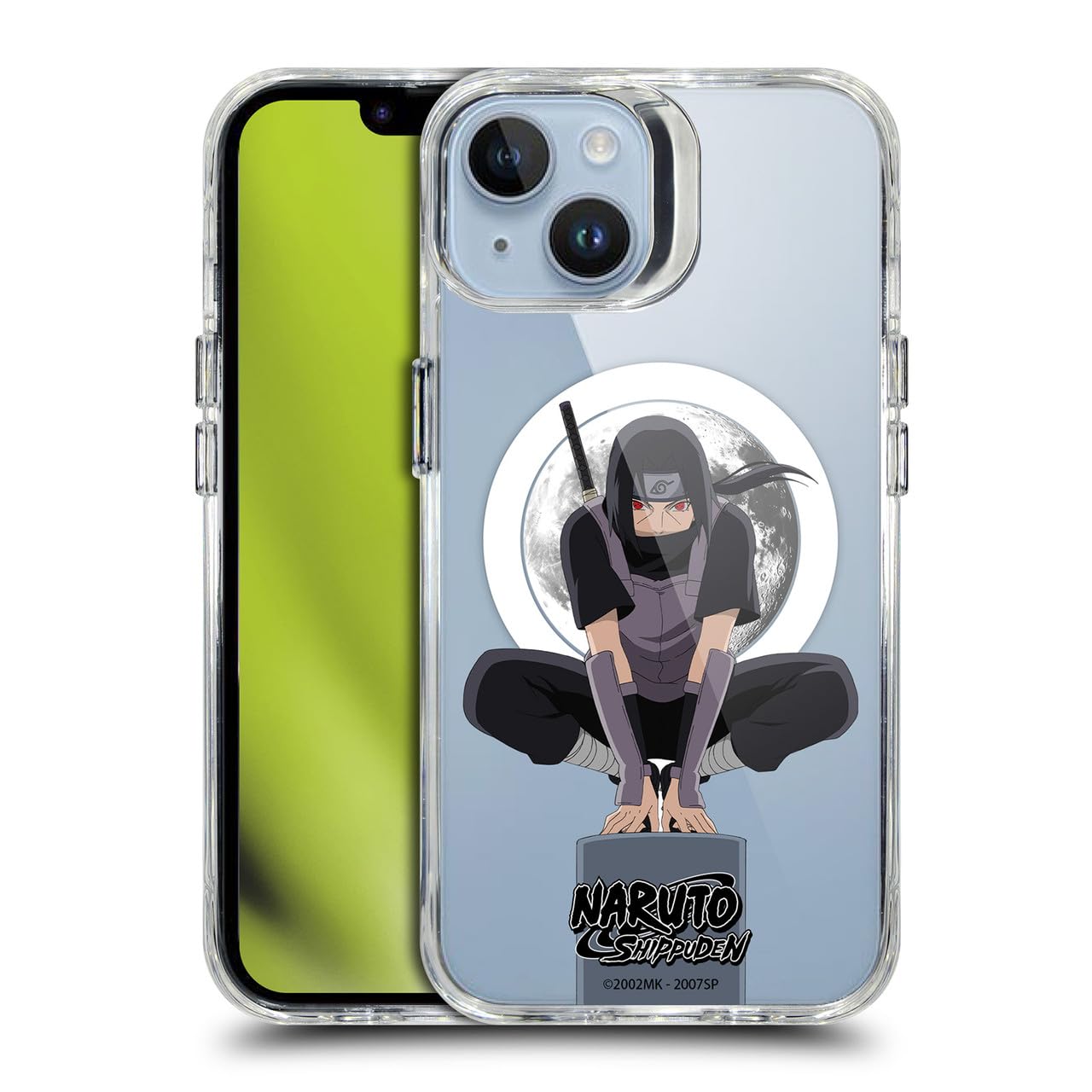 Coque Naruto Itachi iPhone 14 Head Case Designs antichoc compatible MagSafe lune - 8