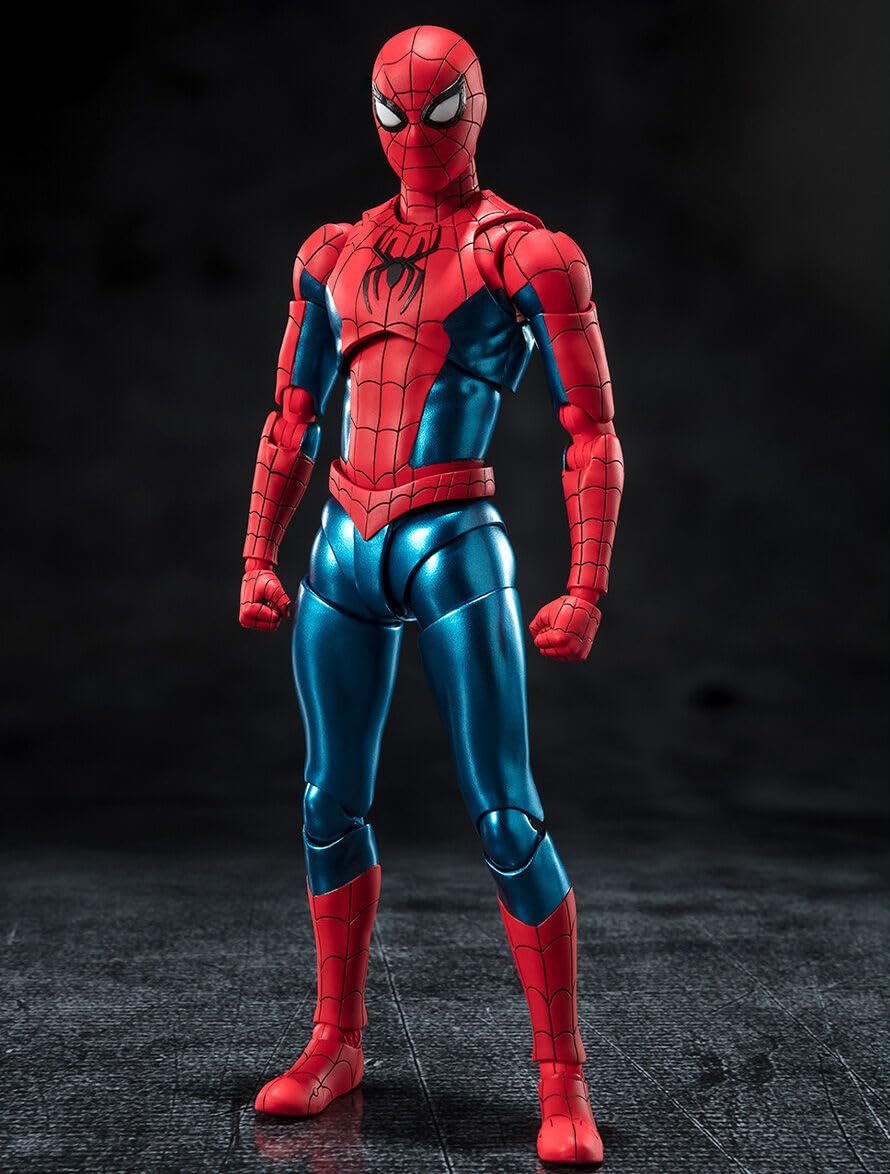 Amazon.co.jp: スパイダーマン フィギュア ［ニューレッド&ブルー 