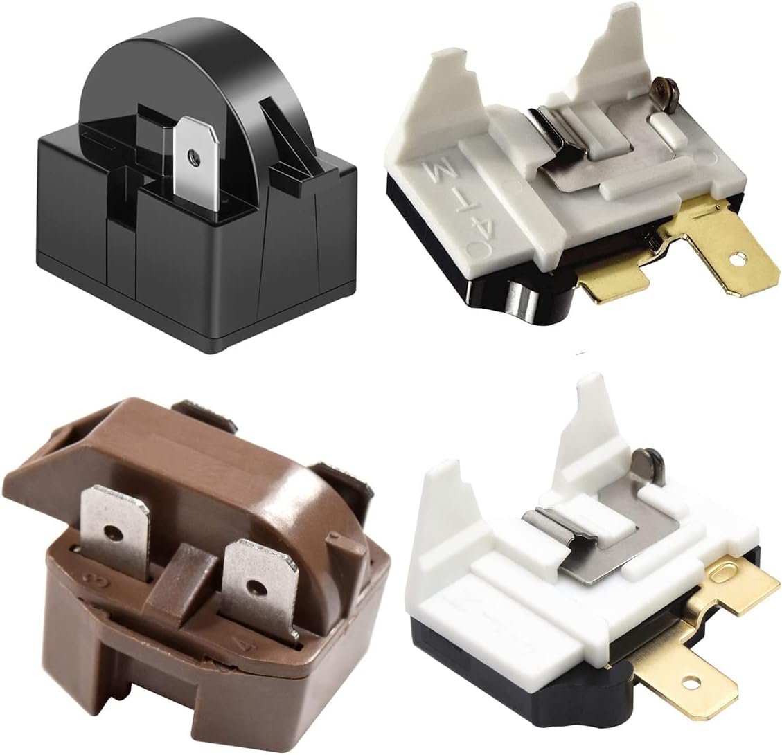 Refrigerator Freezer PTC Starter Start Relay Kit QP24R7