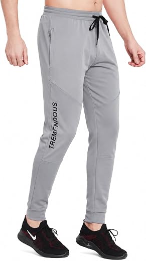 BLUE STAR SHARK Men's Slim Fit Track Pants – Joggers for Running, Gym, Sports, and Casual Wear | Multipurpose Activewear L...
