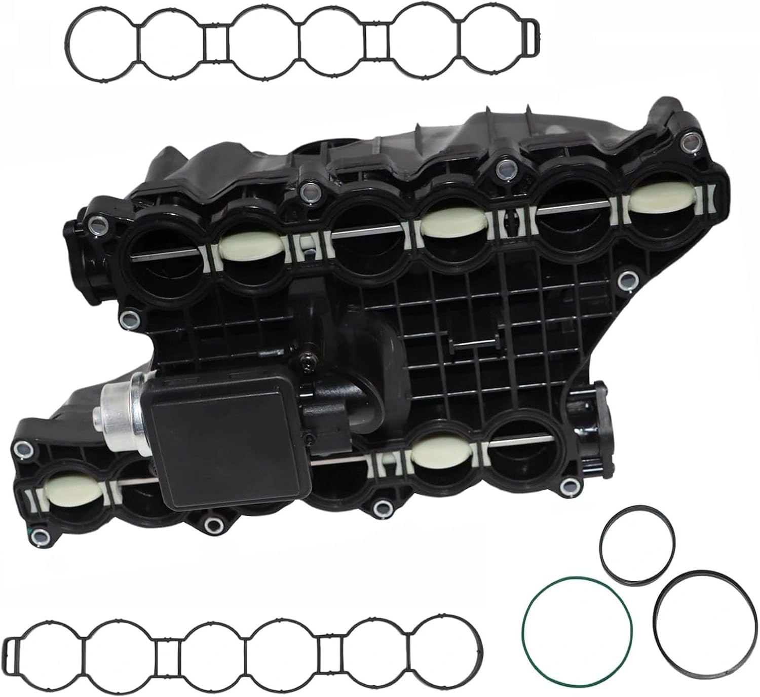 GDDGTOP Intake Manifold with Actuator and Gasket for 3.0L V6 Diesel