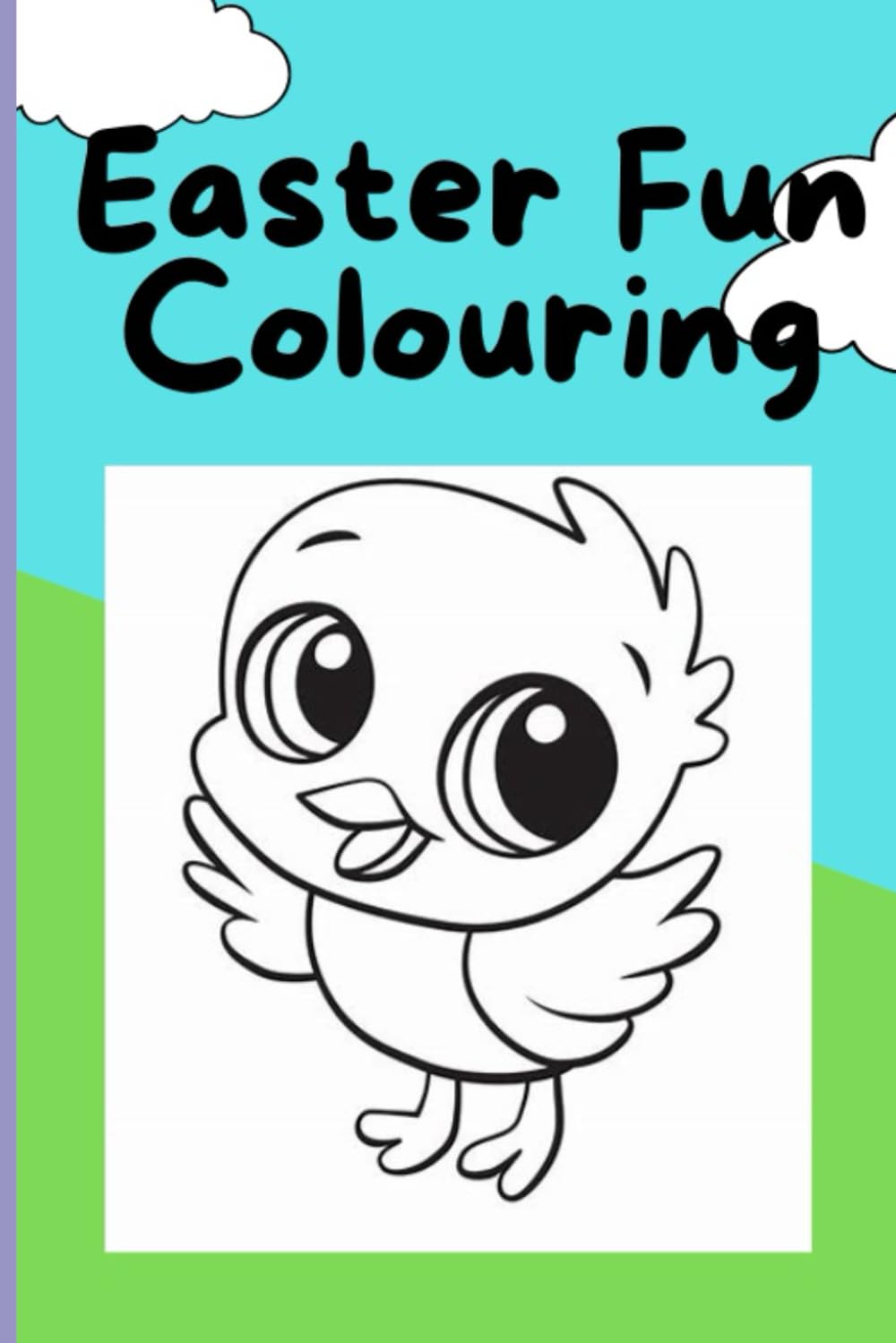 Easter Colouring Book: Easter Kids Activities