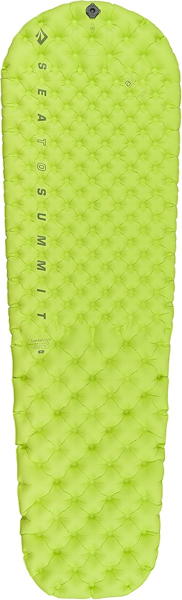Sea to Summit Comfort Light Insulated Sleeping Pad for Backpacking and Camping, Regular (72 x 21.5 x 2.5 inches)
