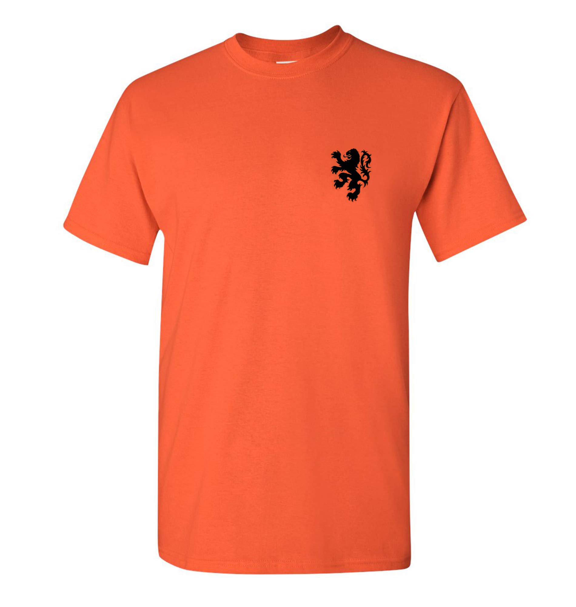 Zappatee Men's Orange Netherlands T Shirt M