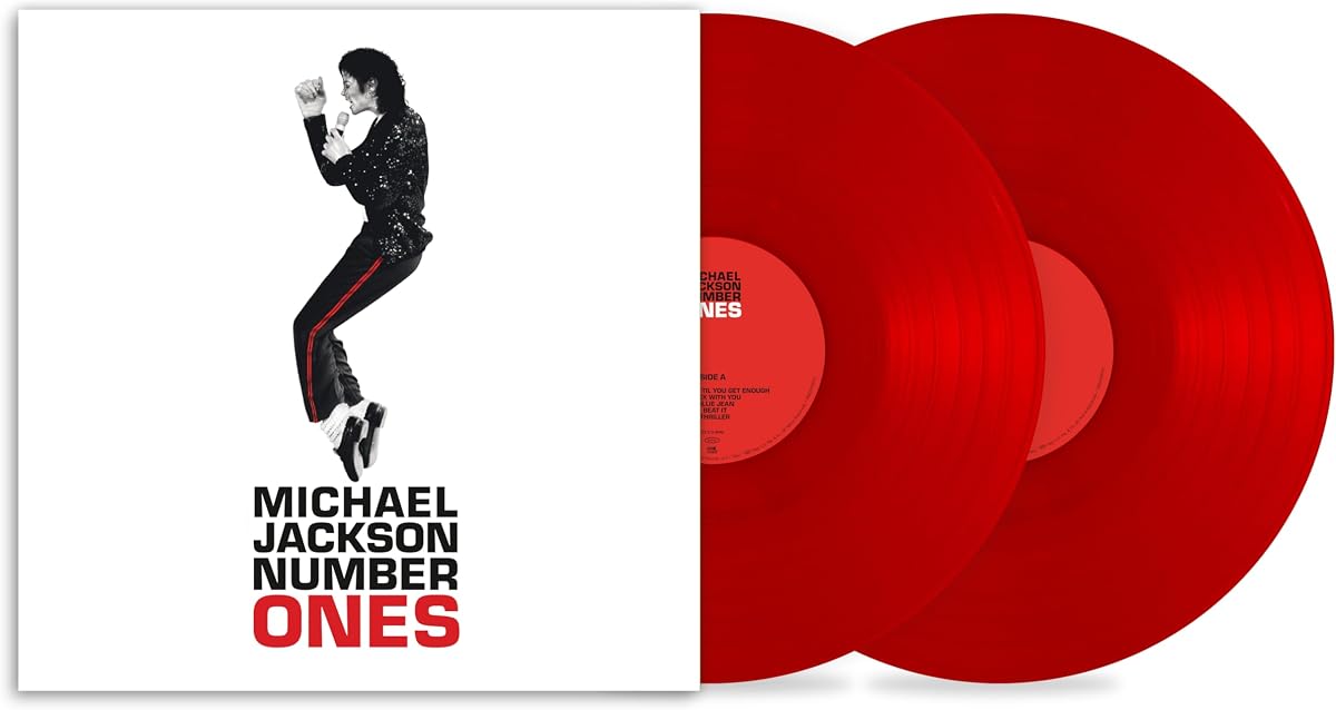 Michael Jackson Número Unos Rojos