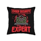 Cyber Security Expert Definition Hacker Hacking Coding Throw Pillow