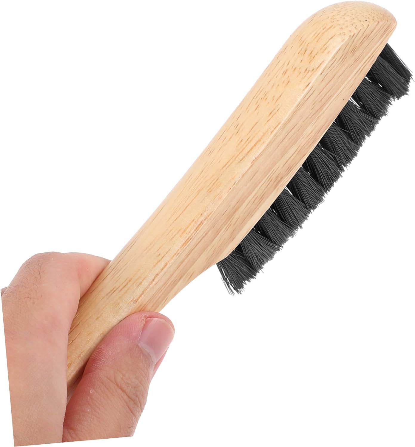 POPETPOP Billiard Pool Table Brush Wooden Handle Pool Table Cleaning Tool for Felt and Rail Maintenance Essential Billiard Accessory for and Home Use