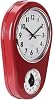 Retro Wall Clock, Kitchen Wall Clocks, Vintage Wall Clock Big Watch Hanging Clock, Kitchen Timer Wall Clock Kitchen for Living Room Bedroom