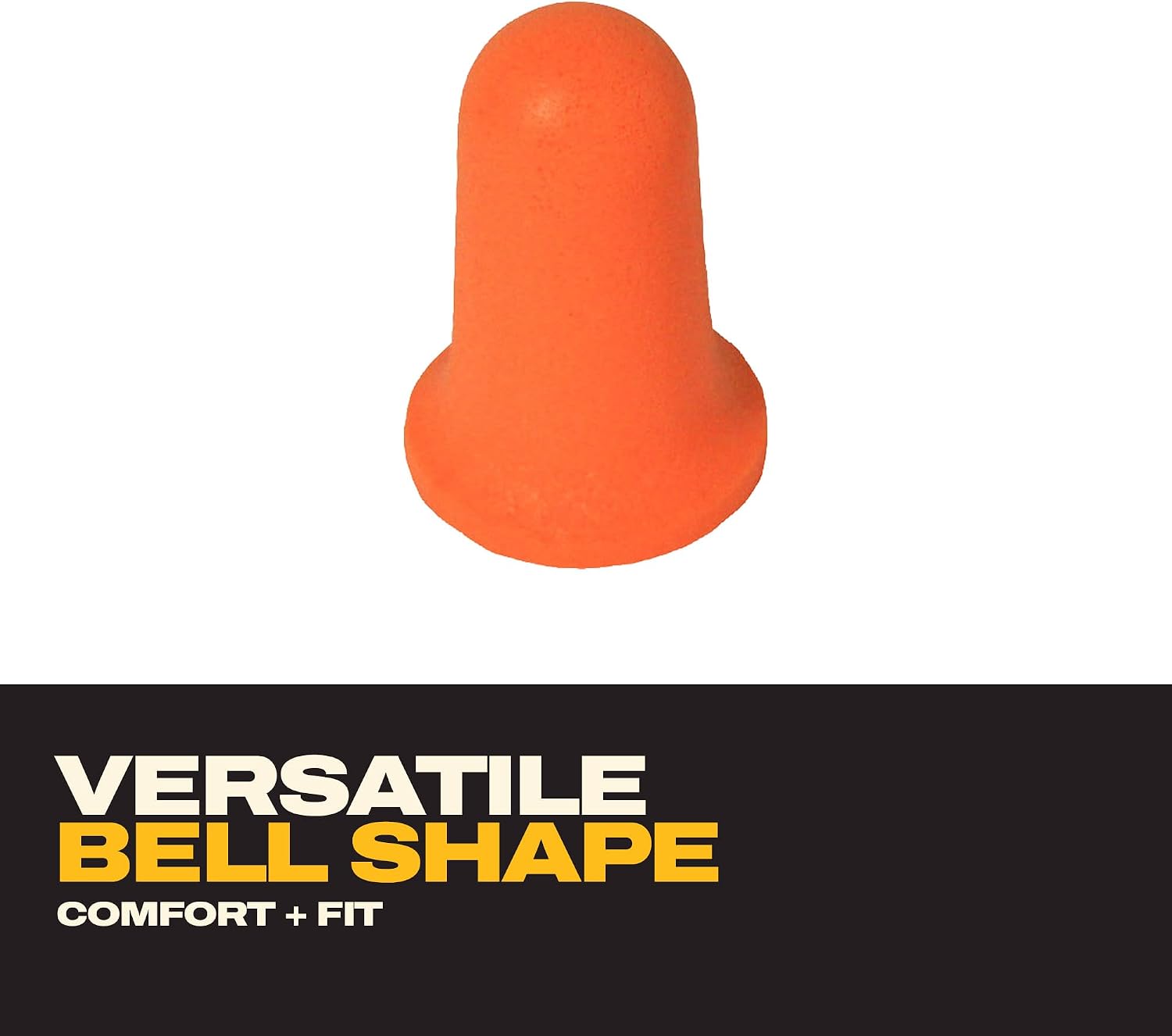 DEWALT Bell Shaped Foam Earplugs NRR 33 - Made in USA - photo 4