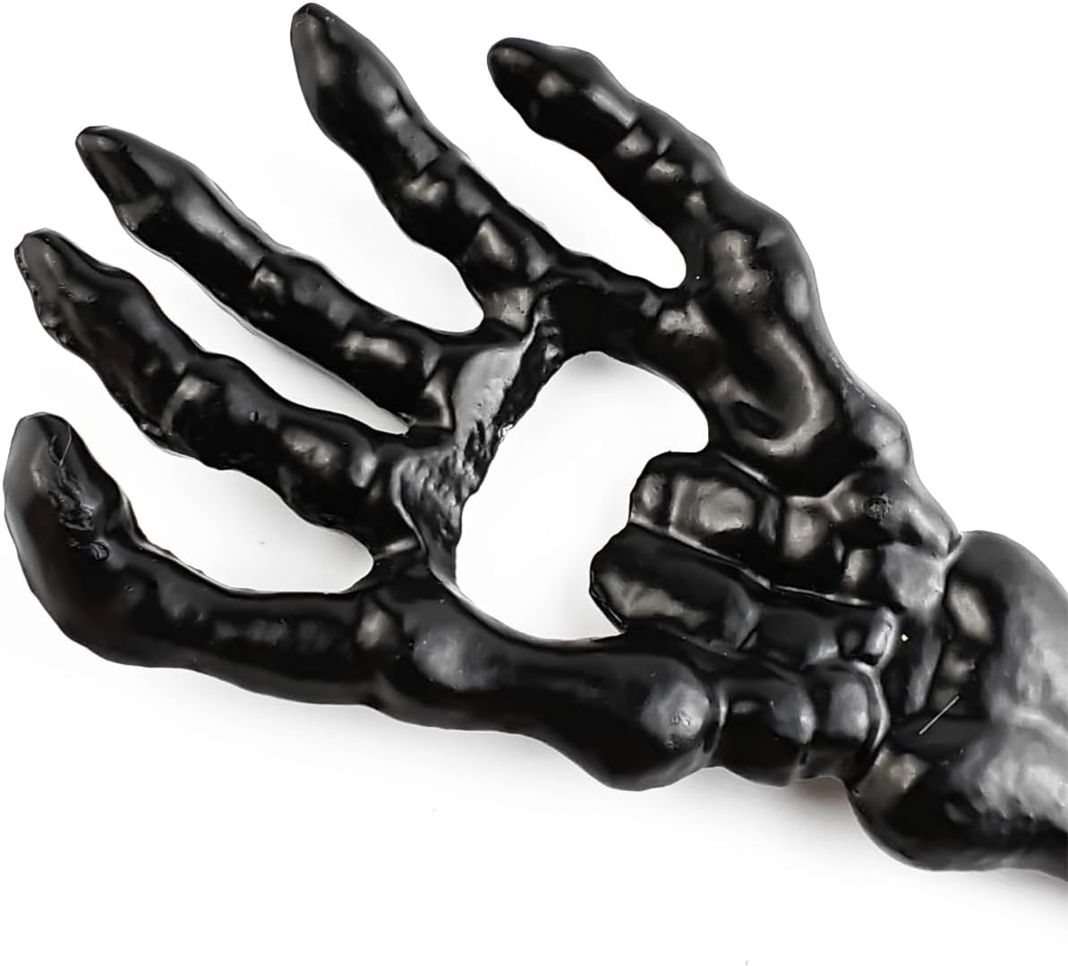 TIHOOD 2PCS Cast Iron Skeleton Hand Themed Beverage Opener - Unique Funny Metal Opener for Man, Halloween, Christmas, Wine image 4