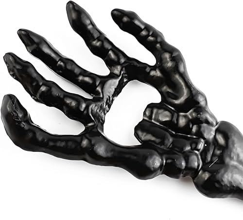 Miniatura 4 de TIHOOD Abrebotellas de bebidas con temática de mano de esqueleto de hierro fundido, abridor de botellas único y divertido abridor de botellas de