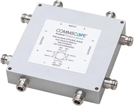 CommScope/Amphenol - H-4X4-CPUSE-NAI6-555-2700 MHz 4X4 High Power Hybrid Matrix
