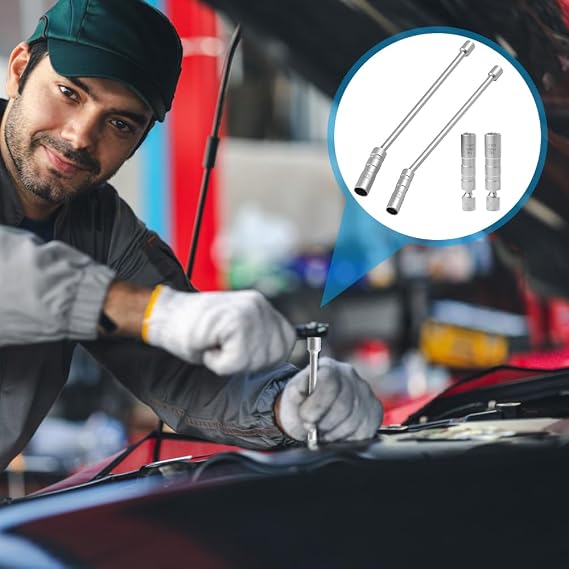 2-Piece Spark Plug Wrench Set Spark Plug Wrench 14 mm and 16 mm