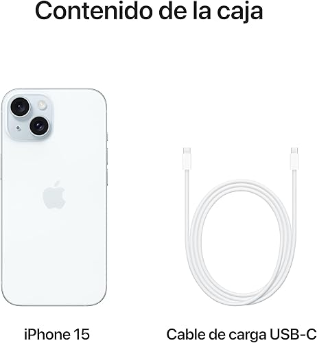 Apple iPhone 15 (128 GB) - Azul - 6