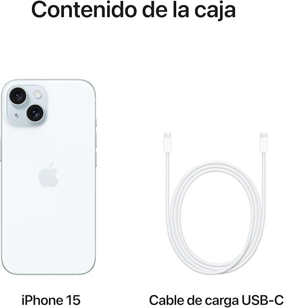 Apple iPhone 15 (128 GB) - Azul