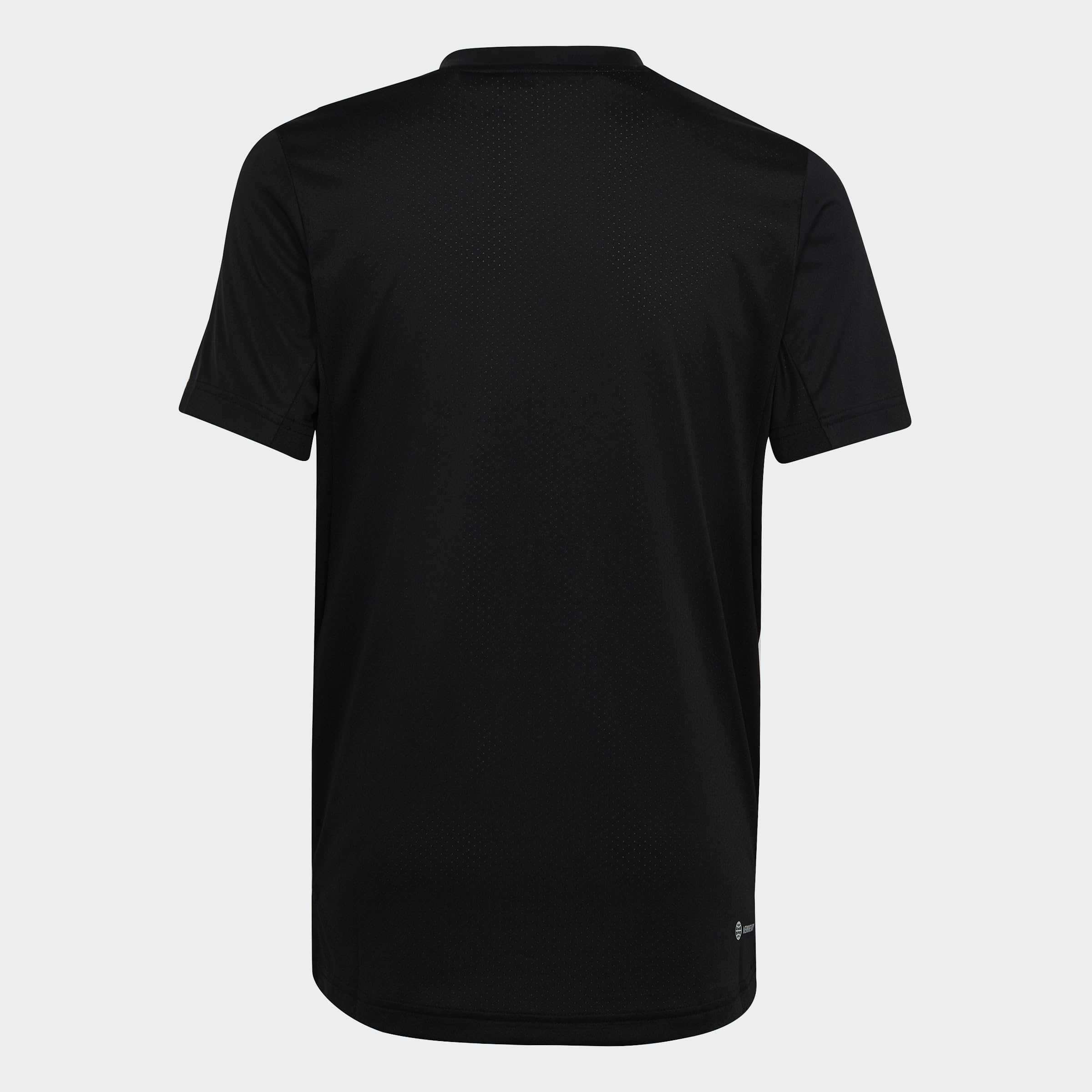 adidas Chłopcy Club Tennis Tee, Black, 11-12 Years