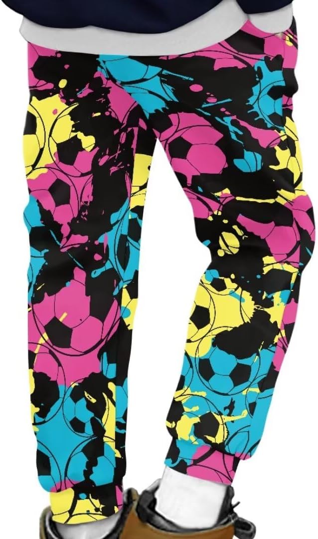 Boys Pants Size 4-14 Cool Athletic Pants Long Sweatpants for Teen Boy Joggers