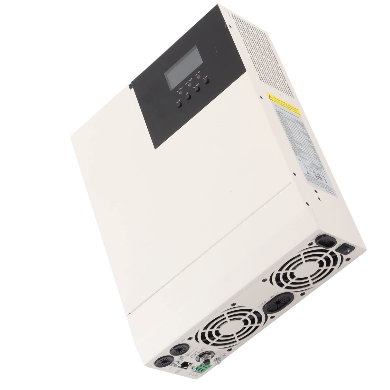 Onduleur Solaire Hybride LCD à Onde Sinusoïdale Pure Afficher 3 Indicateur 2 Modes de Sortie Contrôleur MPPT 220V 230VAC 3KW