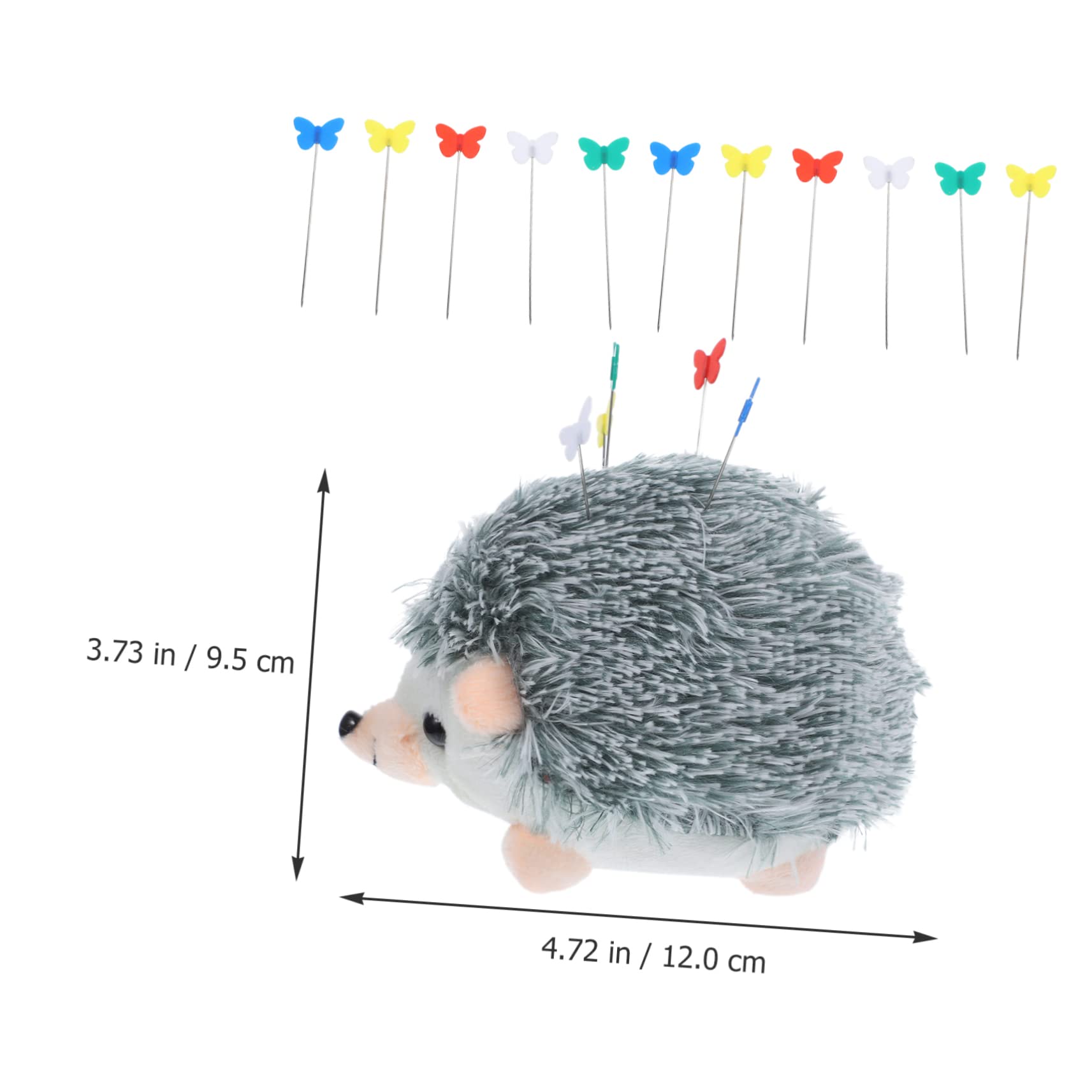 HOODANCOS 3juegos Alfiletero Portátil Forma De Erizo Alfileres De Kit De Costura y Divertido Para Manualidades y Decoración